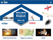 Tablet Screenshot of nationalchimneysupply.com
